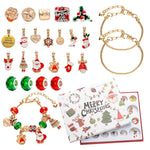 Golden 44 - Piece Assorted Christmas Baubles Set with Elegant Designs in Wooden Gift Box - 3 - 6cm Decorative Ornaments for Tree, Home & Holiday Display
