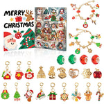 44 - Piece Assorted Christmas Baubles Set with Elegant Designs in Wooden Gift Box - 3 - 6cm Decorative Ornaments for Tree, Home & Holiday Display(RC469 - 1)