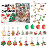 44 - Piece Assorted Christmas Baubles Set with Elegant Designs in Wooden Gift Box - 3 - 6cm Decorative Ornaments for Tree, Home & Holiday Display(RC469 - 2)