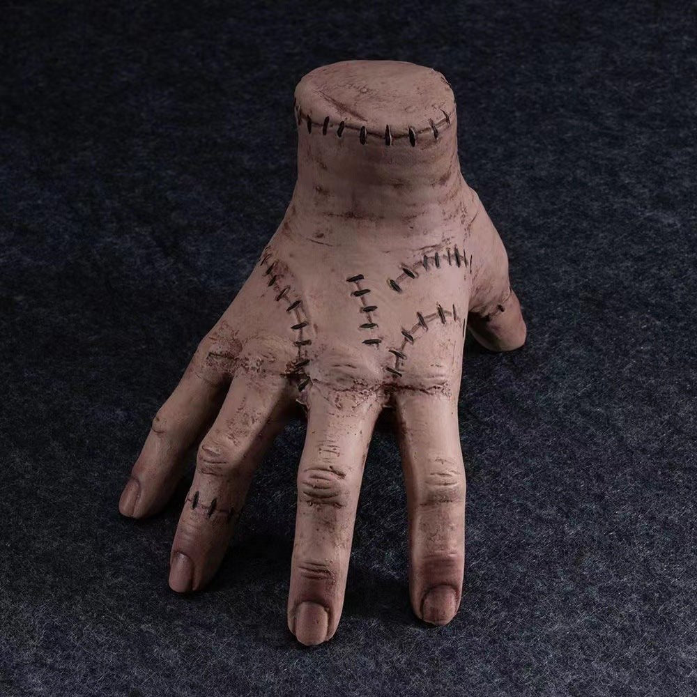 2 - PCS Spooky Severed Hand Prop Set - Latex Resin Craft for Halloween Decor & Pranks