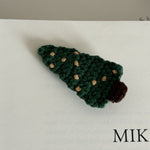 Christmas Collection Hair Clips - Set of 5 Random Main Image Styles, Festive Knitted Tree & Bow BB Clips, Bangs Clips & Hair Accessories