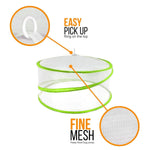 Pop Up Food Covers, Mesh Fly Protection, Picnic Cover 3 Pack