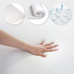8cm Memory Foam Mattress Topper with Bamboo Cover - Double