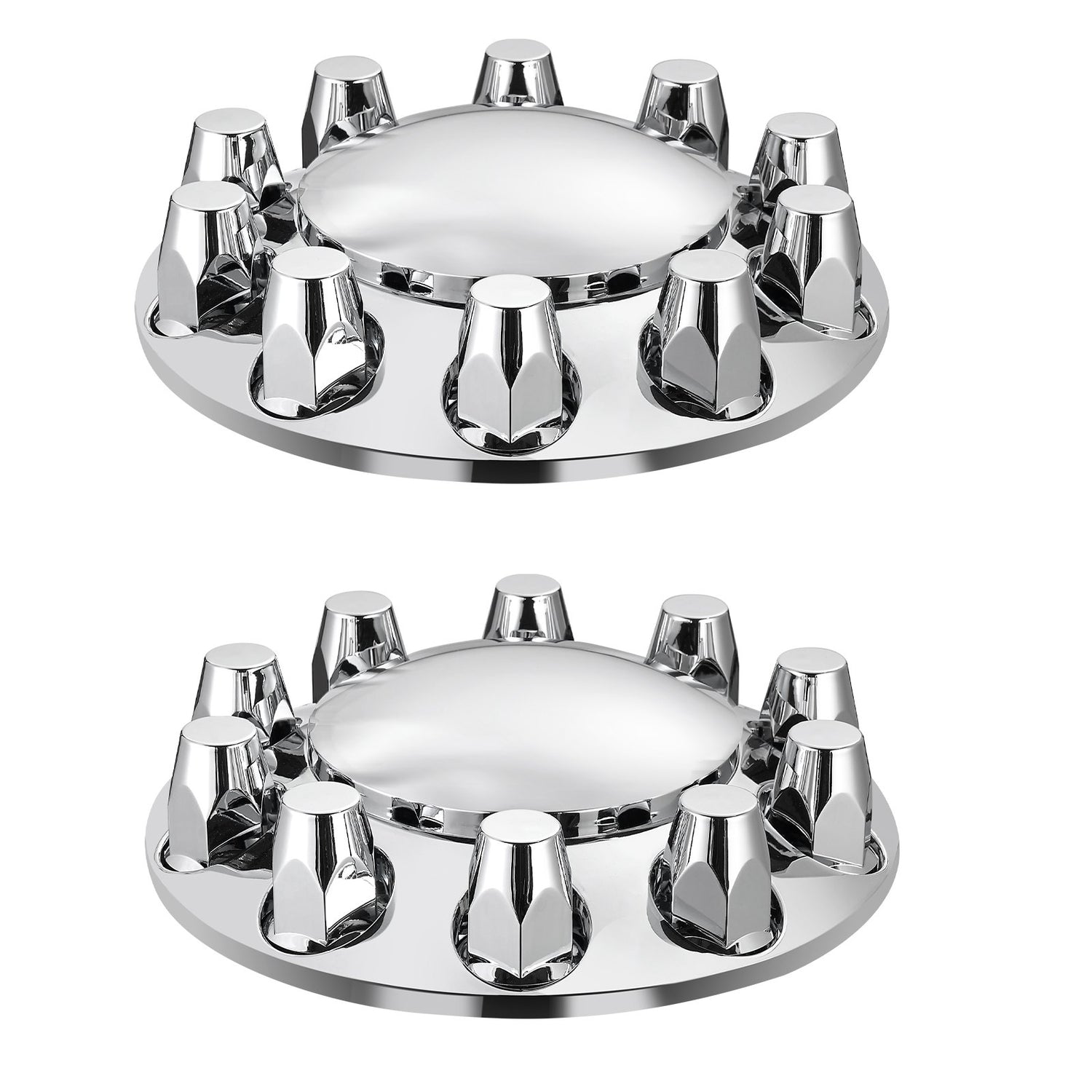 VEVOR Front Axle Cover Combo Kit ABS Lug Nut Covers with Nut Cover Tools