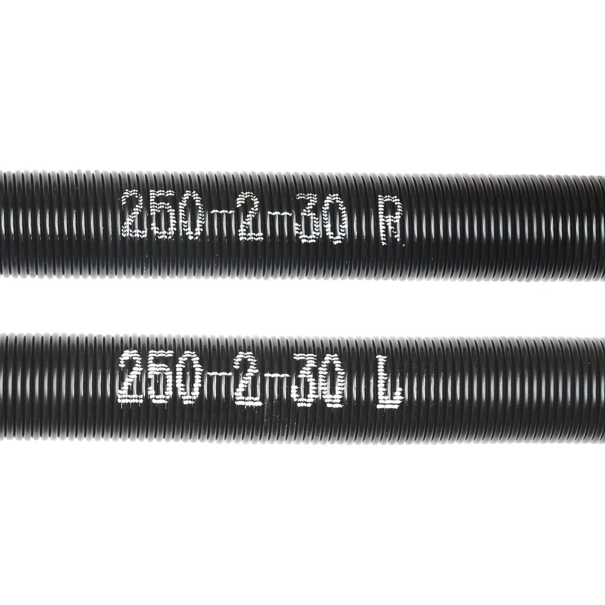 VEVOR Garage Door Torsion Springs, 16000 Cycles, Pair of 0.25 x 2 x 30inch, Garage Door Springs with Non - Slip Winding Bars, Mounting Tool and Gloves, Electrophoresis Coated, for Replacement