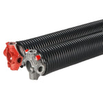 VEVOR Garage Door Torsion Springs, 16000 Cycles, Pair of 0.25 x 2 x 30inch, Garage Door Springs with Non - Slip Winding Bars, Mounting Tool and Gloves, Electrophoresis Coated, for Replacement