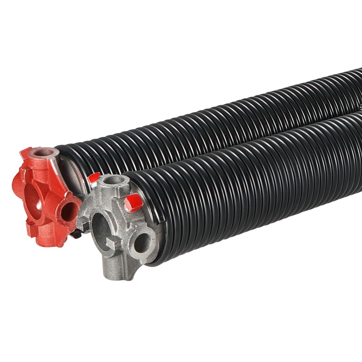 VEVOR Garage Door Torsion Springs, 16000 Cycles, Pair of 0.25 x 2 x 30inch, Garage Door Springs with Non - Slip Winding Bars, Mounting Tool and Gloves, Electrophoresis Coated, for Replacement