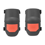 VEVOR Knee Pads for Work, Extra Thick Construction Knee Pads with Foam Cushion - Pro Protection & Comfort, Work Knee Pads|Gardening Knee Pads|Flooring Knee Pads| for Men & Women, Black and Orange