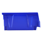VEVOR Plastic Storage Bin, (276 mm x 279 mm x 128 mm), Hanging Stackable Storage Organizer Bin, Blue/Red, 6-Pack, Heavy Duty Stacking Containers for Closet, Kitchen, Office, or Pantry Organization