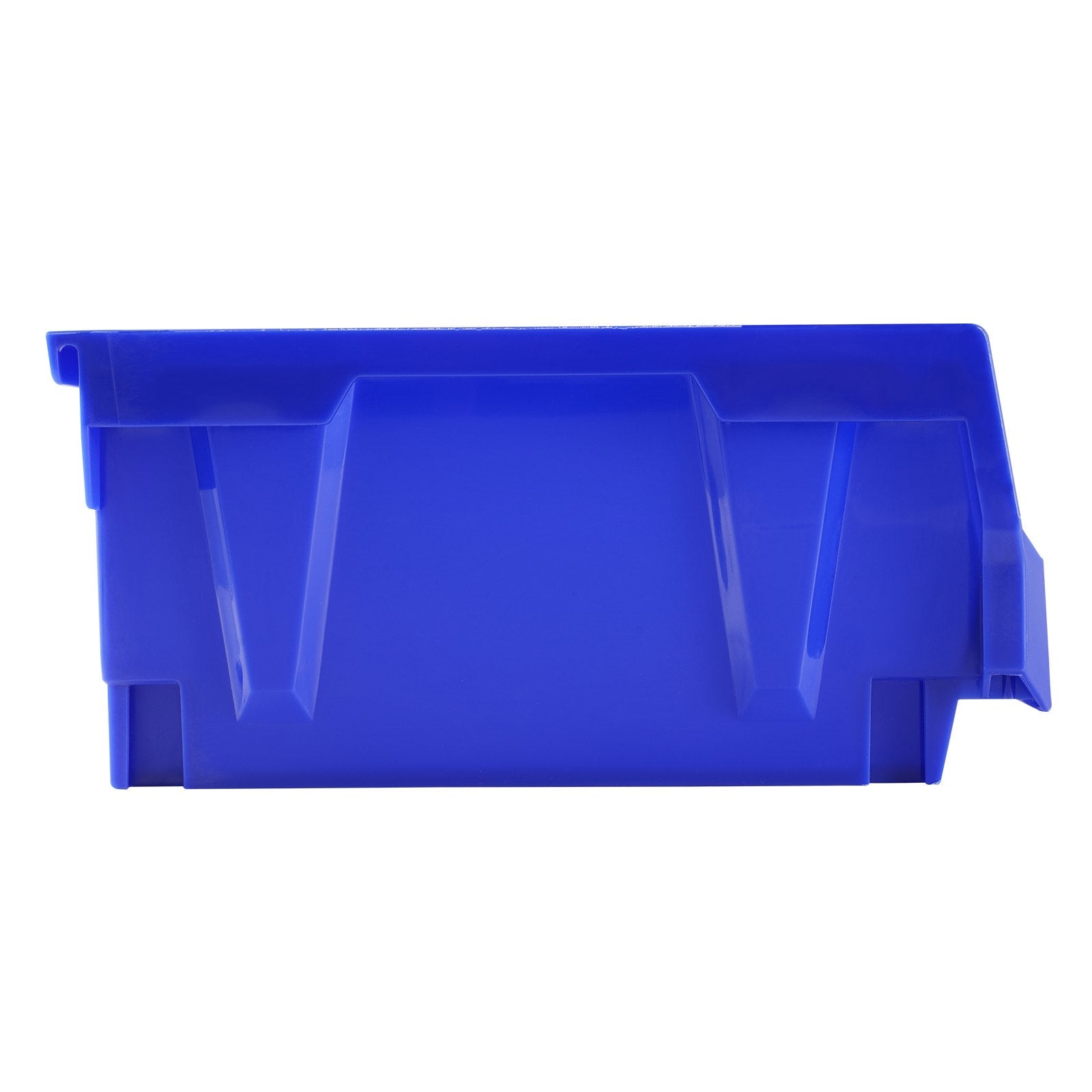 VEVOR Plastic Storage Bin, (276 mm x 279 mm x 128 mm), Hanging Stackable Storage Organizer Bin, Blue/Red, 6-Pack, Heavy Duty Stacking Containers for Closet, Kitchen, Office, or Pantry Organization