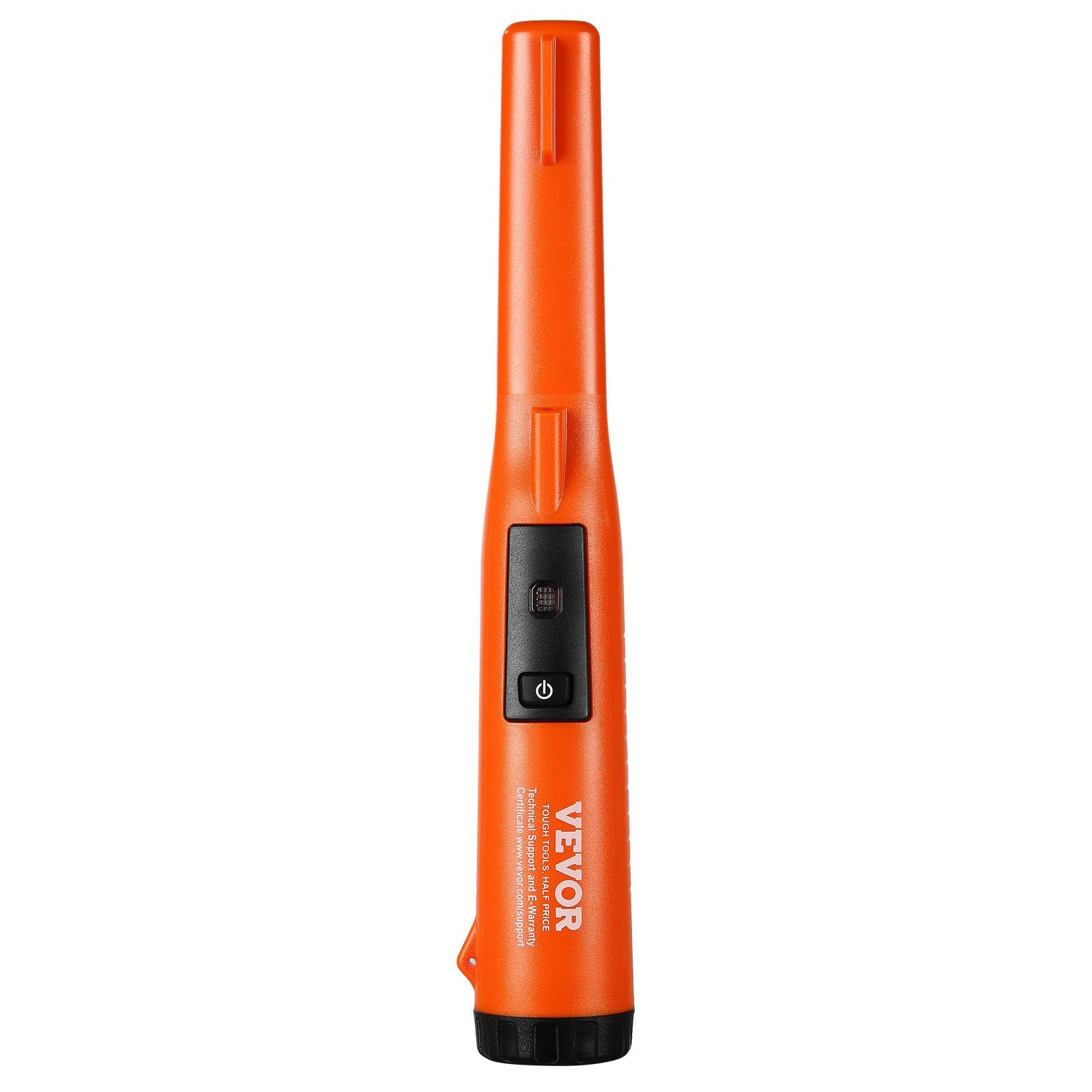 VEVOR Metal Detector Pinpointer, IP68 Fully Waterproof Handheld Pin Pointer Wand, 11.4 cm Detection Depth, 3 Modes, Professional Treasure Hunting Probe with Holster and 9V Battery, for Adults and Kids