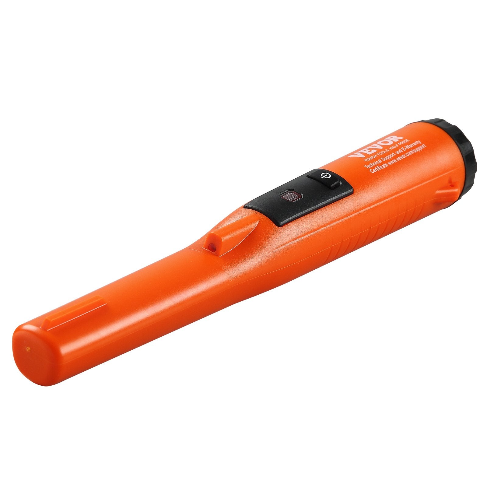 VEVOR Metal Detector Pinpointer, IP68 Fully Waterproof Handheld Pin Pointer Wand, 11.4 cm Detection Depth, 3 Modes, Professional Treasure Hunting Probe with Holster and 9V Battery, for Adults and Kids