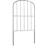 VEVOR Garden Fence, No Dig Fence 61 x 33 cm Animal Barrier Fence, Underground Decorative Garden Fencing with 5.08 cm Spike Spacing, Metal Dog Fence for the Yard and Outdoor Patio, 28 Pack