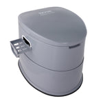 VEVOR Portable Toilet for Camping, Porta Potty with 5L Detachable Inner Bucket & Removable Paper Holder, Commode with Dual Lids, Travel Toilet for Adults Kids Outdoor Camping Car Long Road Trips