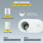 VEVOR Mug Press Machine Automatic Heat Press Sublimation Printing 11 - 15oz Cup