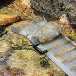 VEVOR Aluminum Alloy Sluice Box, Compact 36" Mini Sluice Boxes for Gold, Lightweight Gold Sluice Equipment, Portable Sluice Boxes with Miners Moss, River, Creek, Gold Panning, Prospecting, Dredging