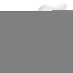 VEVOR Nursery Rocking Chair, 250 lbs Weight Capacity Teddy Fabric Upholstered Glider Rocker Chair with Soft Seat and High Backrest, Nursing Chair for Nursery, Bedroom, Living Room, Ivory White