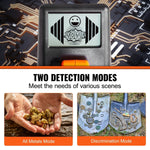 VEVOR Metal Detector for Kids, 150mm, Waterproof Search Coil with LCD Display, Adjustable 660.4 - 914.4 mm Gold Detector, Lightweight Carbon Fiber Stem for Junior & Youth Detecting Gold Coin Treasure