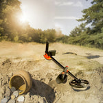 VEVOR Metal Detector for Kids, 150mm, Waterproof Search Coil with LCD Display, Adjustable 660.4 - 914.4 mm Gold Detector, Lightweight Carbon Fiber Stem for Junior & Youth Detecting Gold Coin Treasure