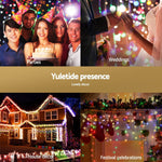 32M Christmas Lights Icicle Light 960 LED Multi - coloured Jingle Jollys