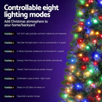 Jingle Jollys Christmas Tree 1.8M LED Corner Xmas Tree Half 8 Modes Multi - color