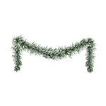Jingle Jollys 3M Christmas Garland Pre - lit LED Lights Snow Frosted Tips Decor