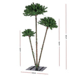 Jingle Jollys Christmas Tree 3 - in - 1 LED Xmas Palm Tree Party Decor 1.2/1.5/1.8M