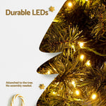 Jingle Jollys Christmas Tree 3 - in - 1 LED Xmas Palm Tree Party Decor 1.2/1.5/1.8M