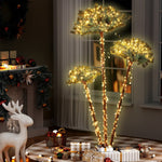 Jingle Jollys Christmas Tree 3 - in - 1 LED Xmas Palm Tree Party Decor 1.2/1.5/1.8M