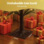 Jingle Jollys Christmas Tree 1.8M Pre - lit LED Xmas Tree 8 Modes Party Decoration