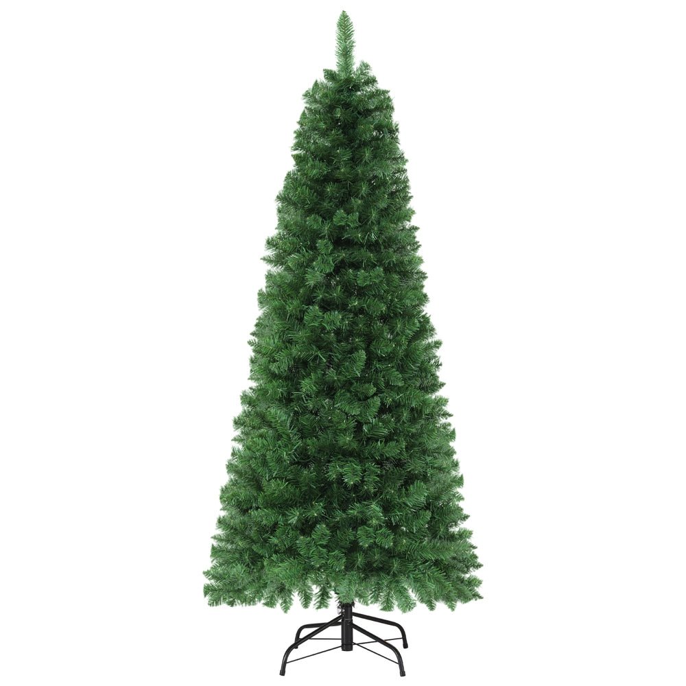 Jingle Jollys 1.8M Pre - lit Christmas Tree 8 Mode Multi Colour 200 LED Light Xmas