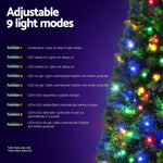 Jingle Jollys 1.8M Pre - lit Christmas Tree 8 Mode Multi Colour 200 LED Light Xmas
