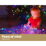 20M Christmas Lights Icicle Light 800 LED Multi - coloured Jingle Jollys