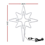 Jingle Jollys Christmas Lights 57cm Bethlehem Star 90 LED Xmas Decorations Motif