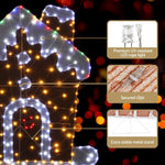 330 LED Christmas Lights Gingerbread Motif Fairy Light Decoration Jingle Jollys