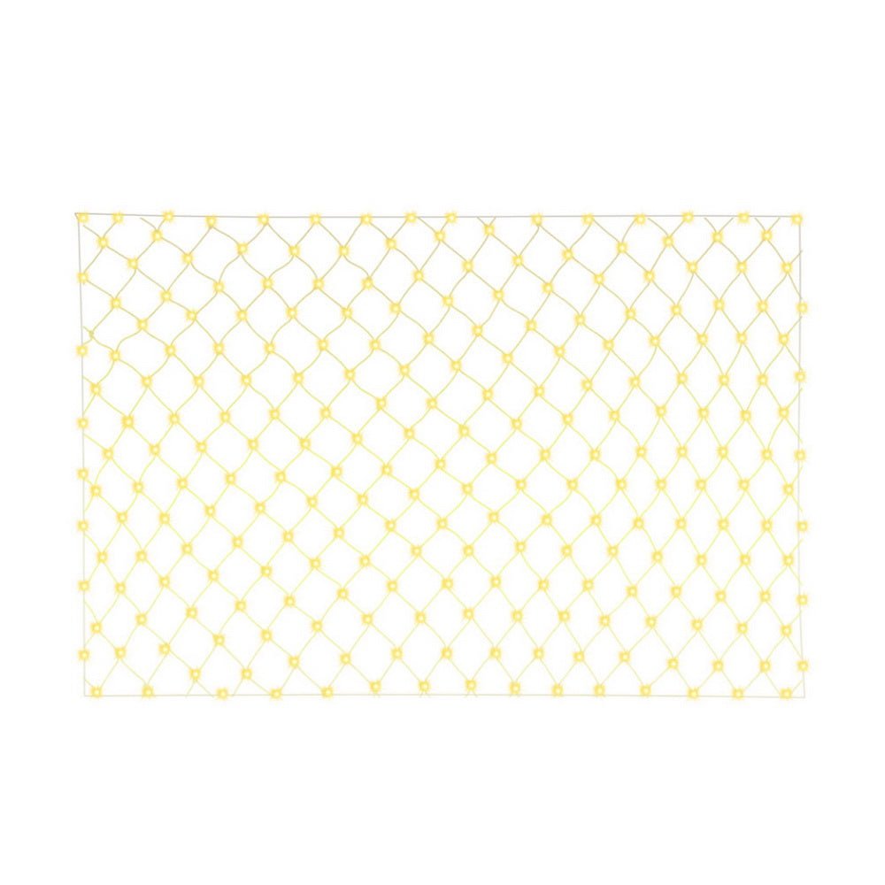 2Mx3M Christmas Lights Net String Light Decorations Warm 504 LED Jingle Jollys