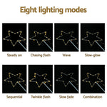 Jingle Jollys 4 PCS Christmas Lights Path Ground Light Garden Decorations 144 LED