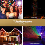 Jingle Jollys 30M Christmas Lights String Rope Light Decoration 300 LED Colorful
