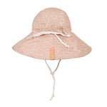Bedhead Girls Wide - Brimmed Sun Bonnet Hat - Freya/Flax S - '9348933054877 Toy Chest Australia 1