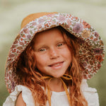 Bedhead Girls Wide - Brimmed Sun Bonnet Hat - Matilda/Maize S - '9348933054839 Toy Chest Australia 3