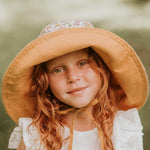 Bedhead Girls Wide - Brimmed Sun Bonnet Hat - Matilda/Maize S - '9348933054839 Toy Chest Australia 4