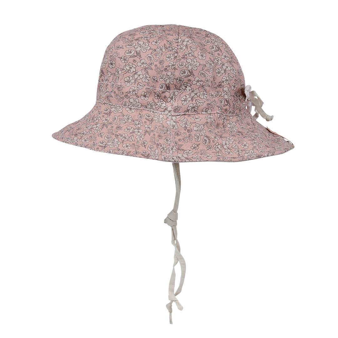 Bedhead Heritage Reversible Bucket Hat - Florence/Flax S - '9348933049583 Toy Chest Australia 1