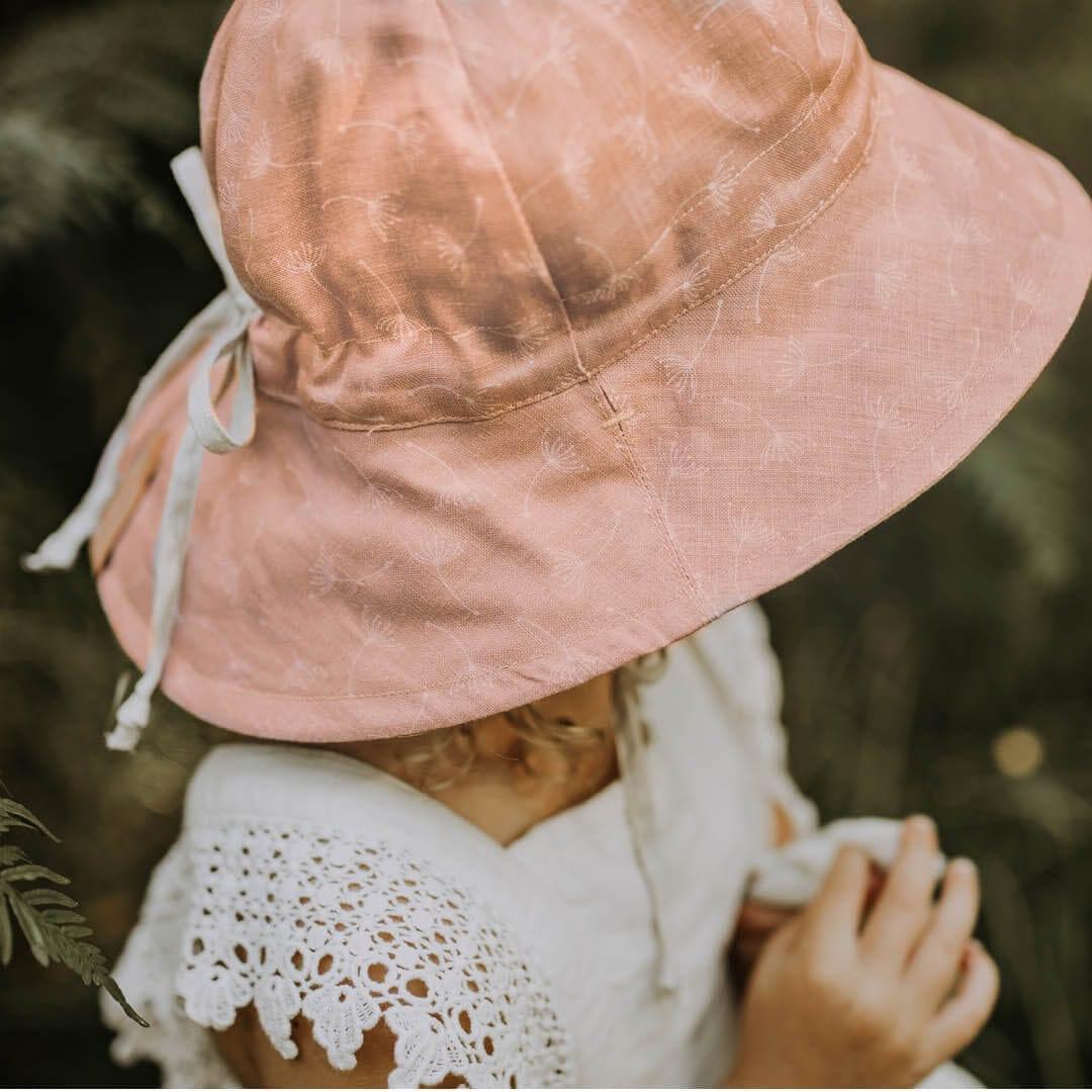 Bedhead Heritage Reversible Bucket Hat - Frances/Flax S - '9348933055485 Toy Chest Australia 4