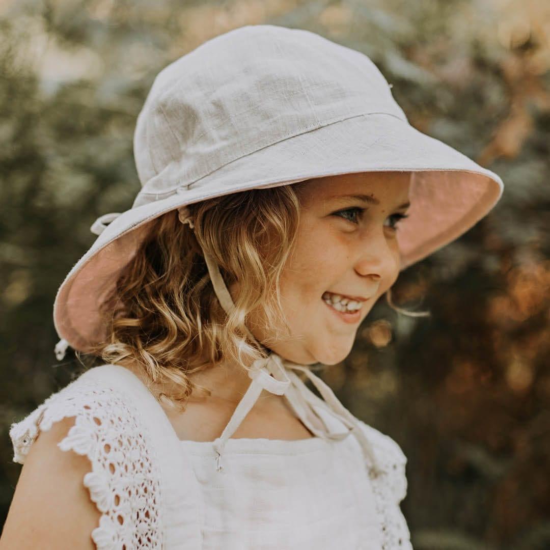 Bedhead Heritage Reversible Bucket Hat - Frances/Flax S - '9348933055485 Toy Chest Australia 6