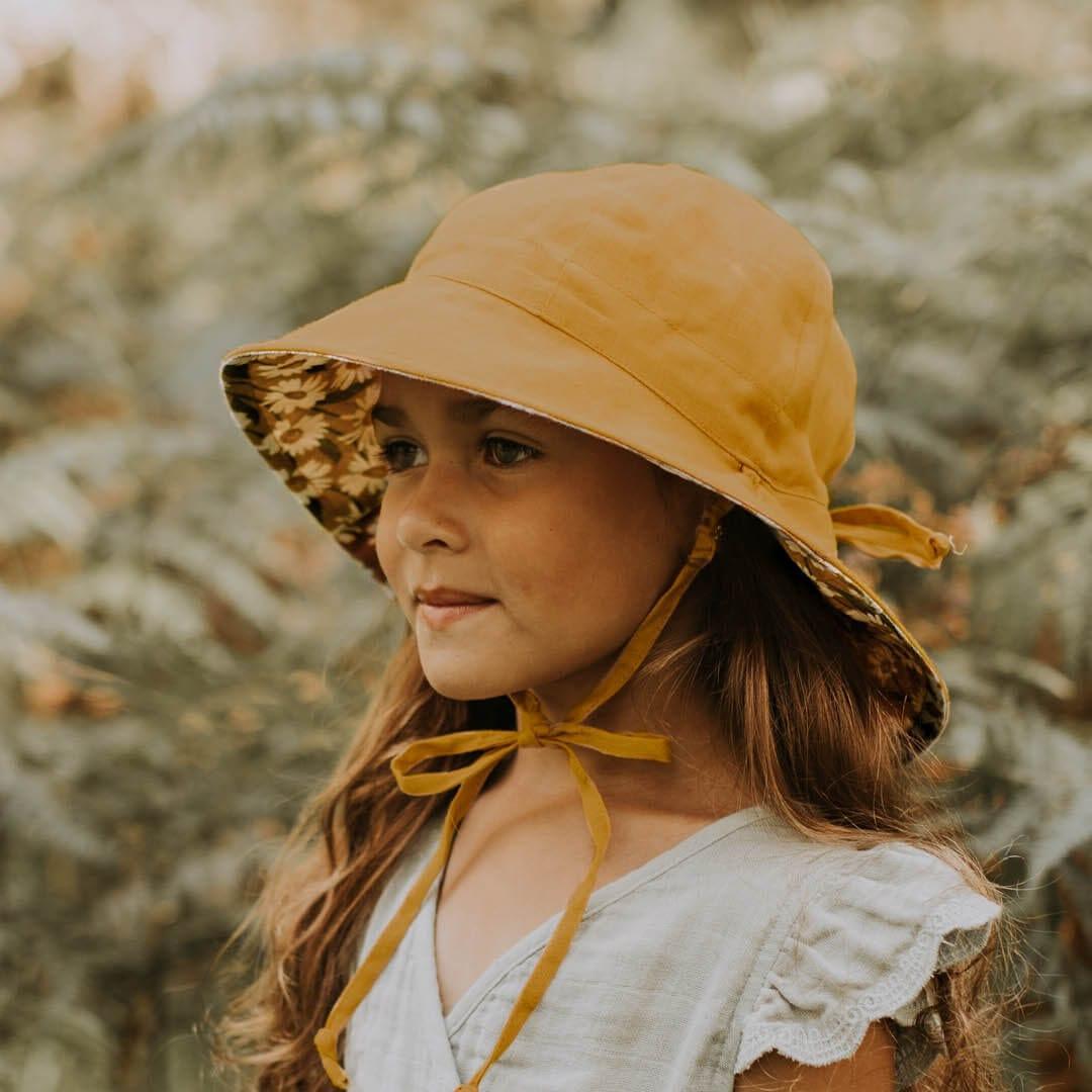 Bedhead Heritage Reversible Bucket Hat - Maggie/Maize S - '9348933048951 Toy Chest Australia 4