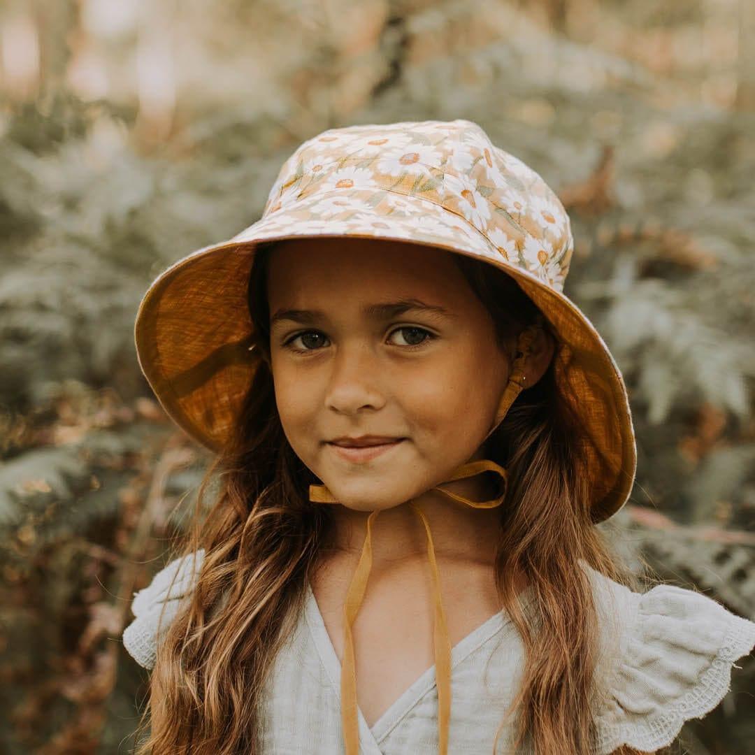 Bedhead Heritage Reversible Bucket Hat - Maggie/Maize S - '9348933048951 Toy Chest Australia 5
