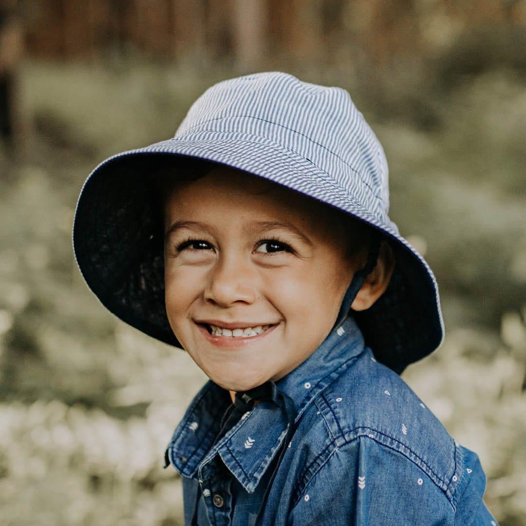 Bedhead Heritage Reversible Explorer Hat - Charlie/Indigo S - '9348933049972 Toy Chest Australia 7