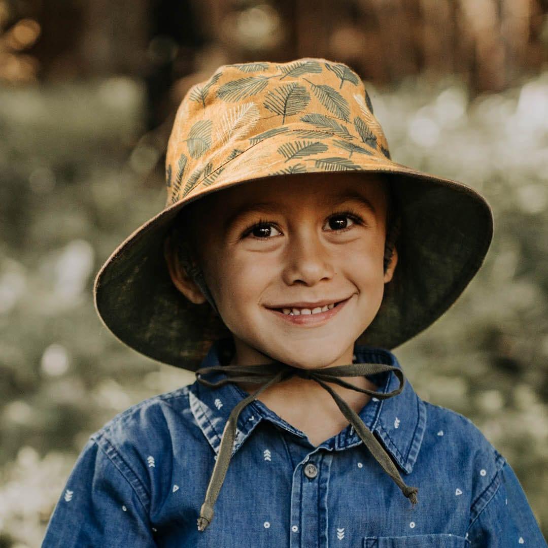 Bedhead Heritage Reversible Explorer Hat - Oakley/Olive M - '9348933049897 Toy Chest Australia 5