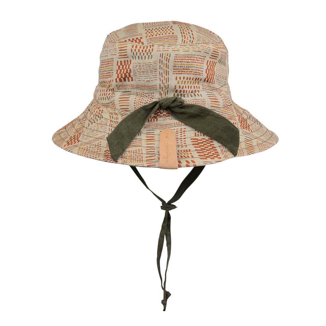 Bedhead Heritage Reversible Explorer Hat - Otis/Olive S - '9348933055829 Toy Chest Australia 2