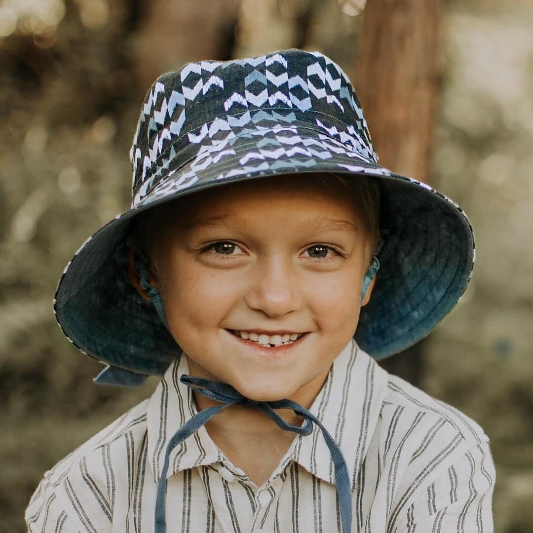 Bedhead Heritage Reversible Explorer Hat - Scout/Steele S - '9348933049415 Toy Chest Australia 6